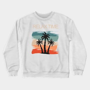 Relax Time vor Vacation in Summer Crewneck Sweatshirt